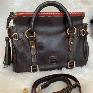 Dooney & Bourke Florentine mini satchel | Tmoro brown